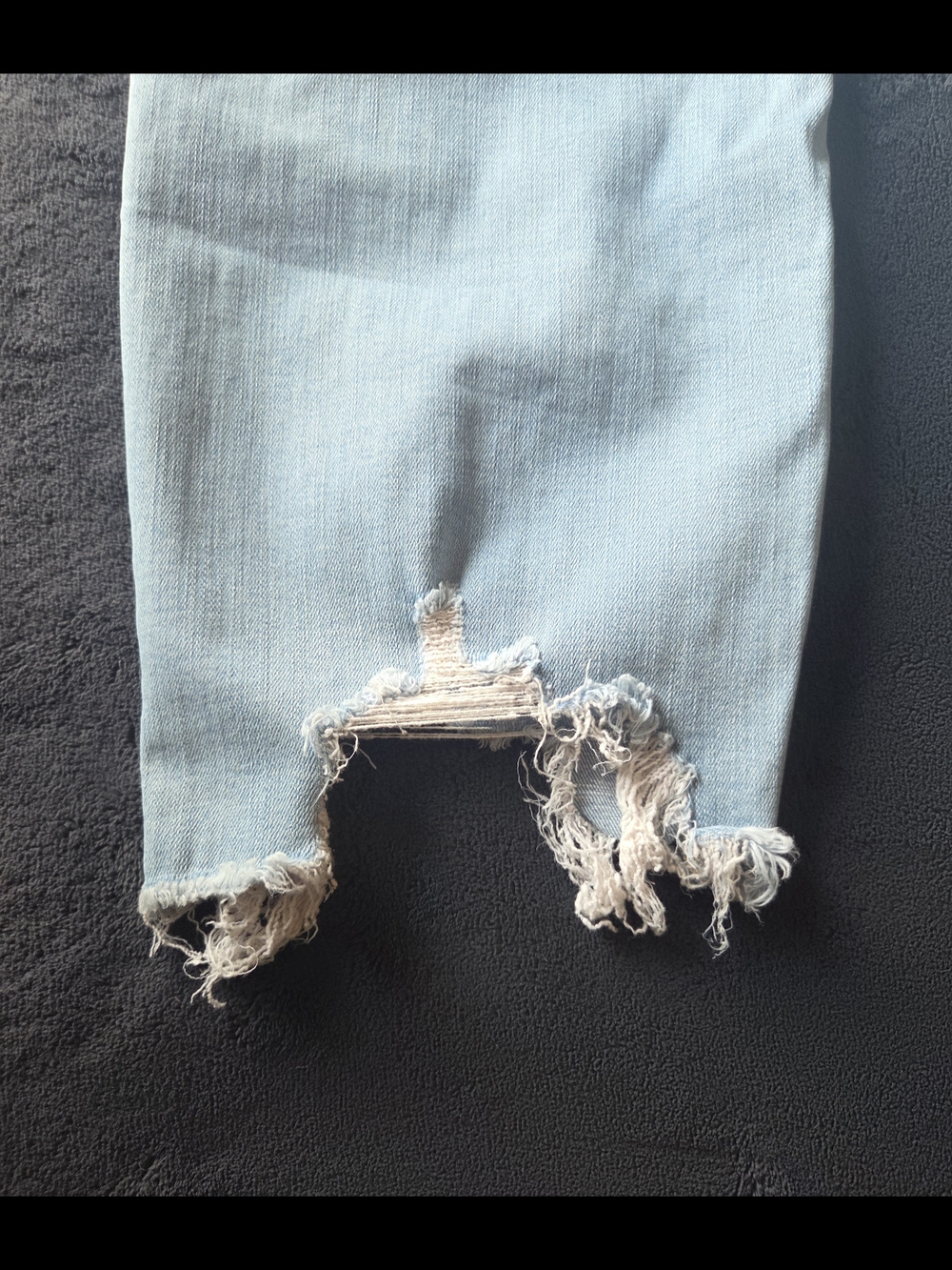 Judy Blue Light Blue Distressed Women’s Jeans - Picture 7 of 12